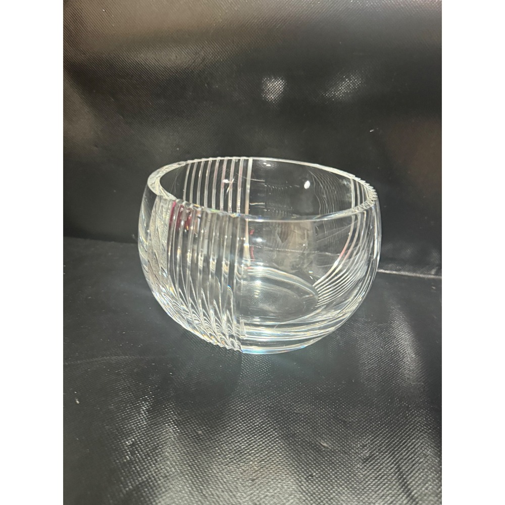 Lenox Triumph Clear Lead Crystal Serving Bowl